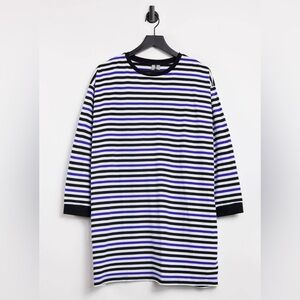 Striped t-shirt dress